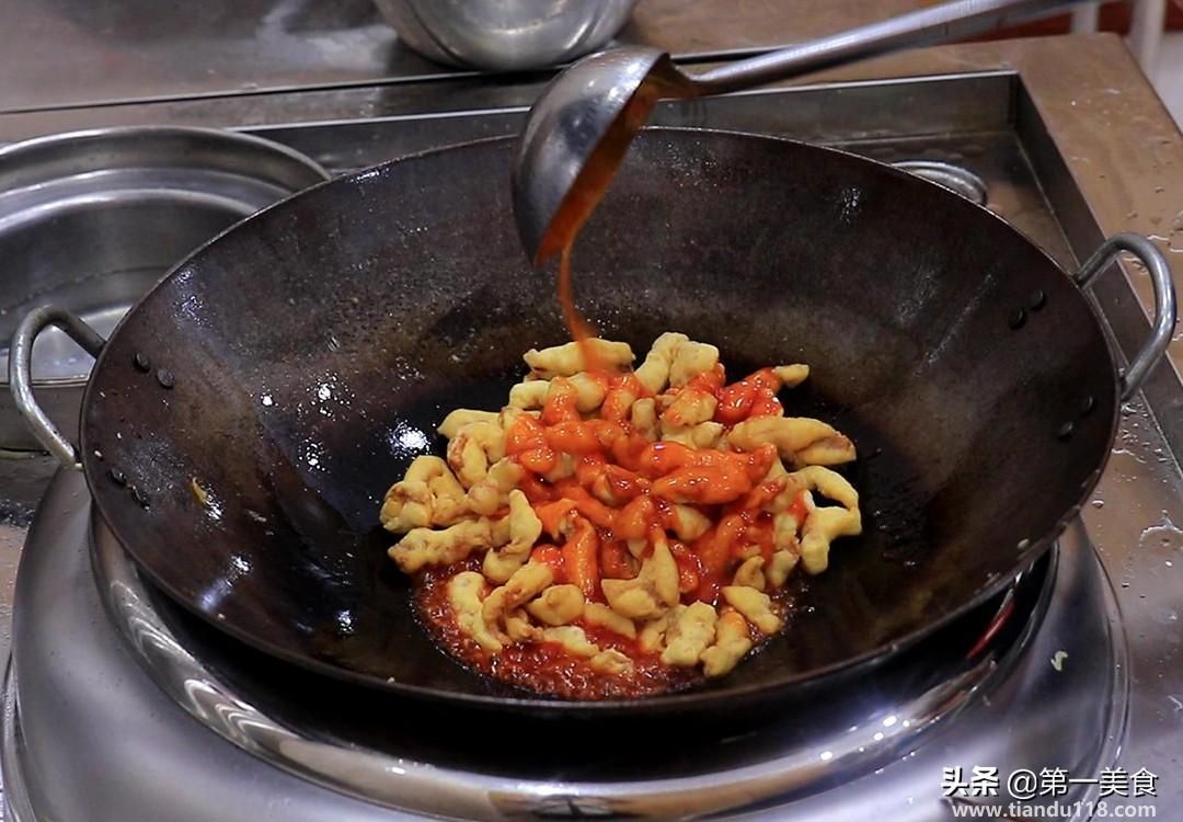 糖醋里脊的做法（糖醋里脊怎么做）(圖7)