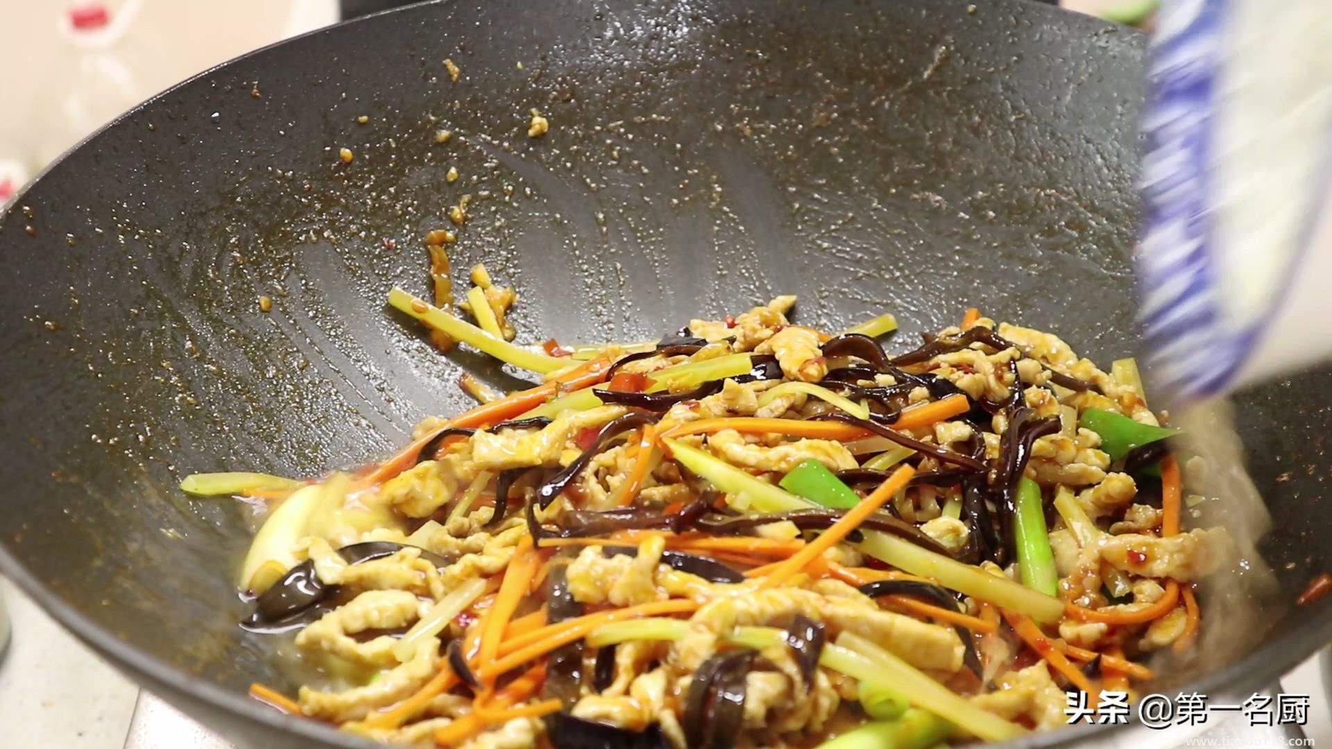 魚香肉絲的做法（魚香肉絲怎么做）(圖15)