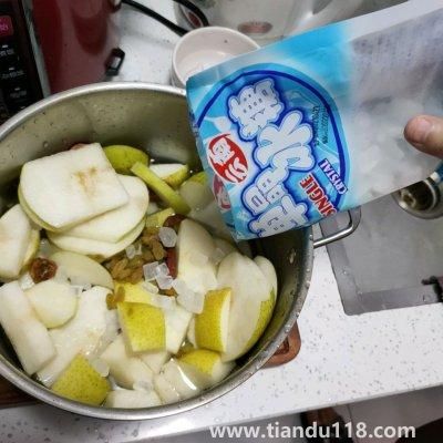 冰糖雪梨怎么做（冰糖雪梨怎么做）(圖3)