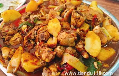 正宗新疆大盤雞的制作方法2