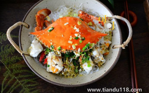 蒸梭子蟹要放個碗嗎2