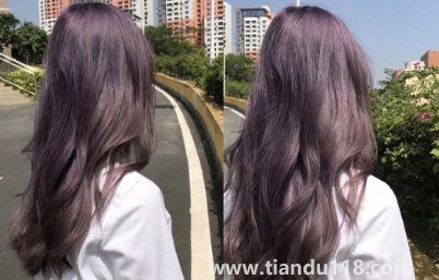 黑紫色染出來為什么是黑色(不漂的黑紫色掉色是什么顏色)(圖2) 黑紫色染出來為什么是黑色2