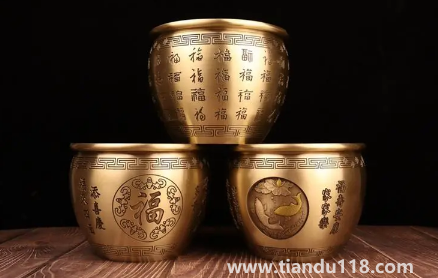 ?純銅百福缸里面放什么旺財（百福缸有什么寓意）