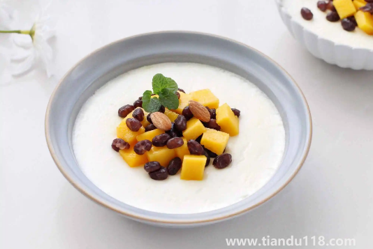 雙皮奶蛋清打成什么樣3